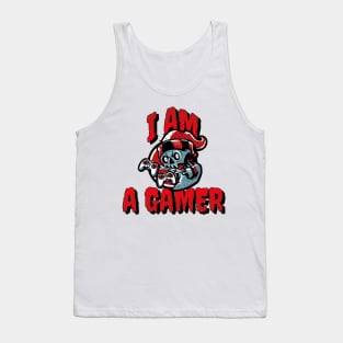 I Am A Gamer Gaming Tank Top